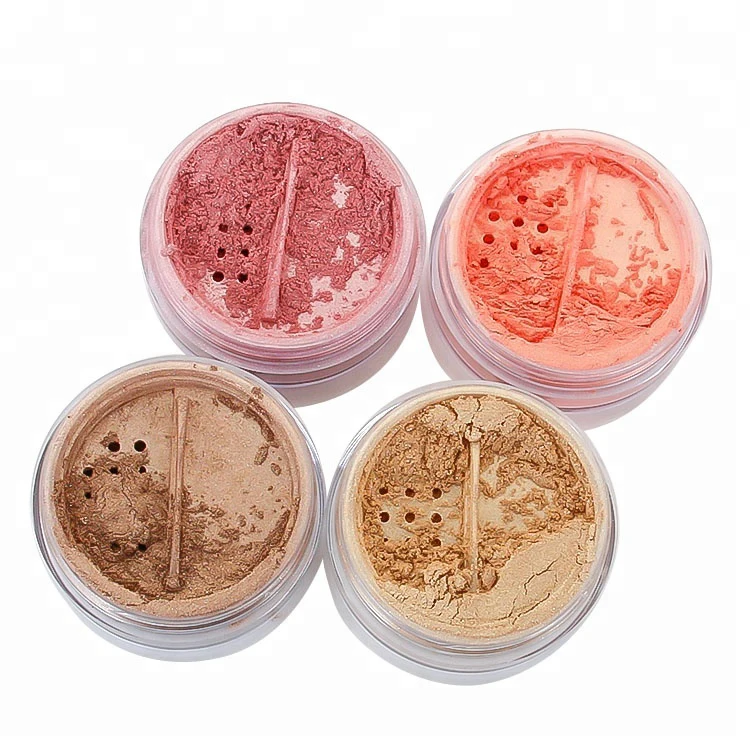 
Wholesale face highlighter makeup private label highlighter powder high pigment loose powder highlighter 