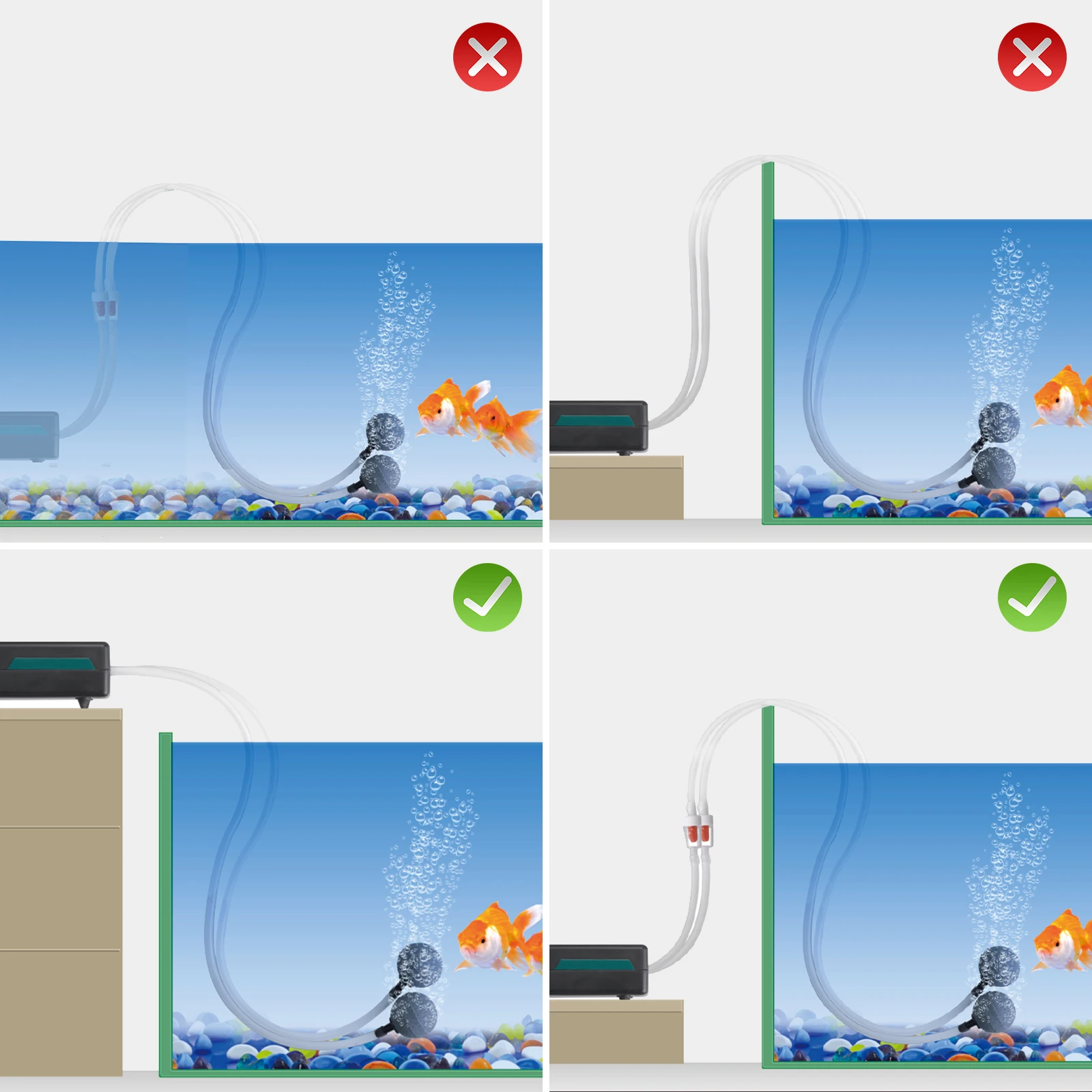 Sunsun аквариумный насос для оксигенации воды всасывающий регулирующий клапан/scv супер воздушный