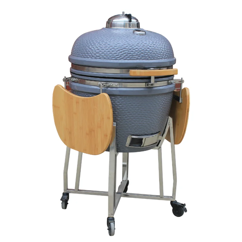 24 inch Indoor Versatile ceramic kamado/barbecue bbq grills