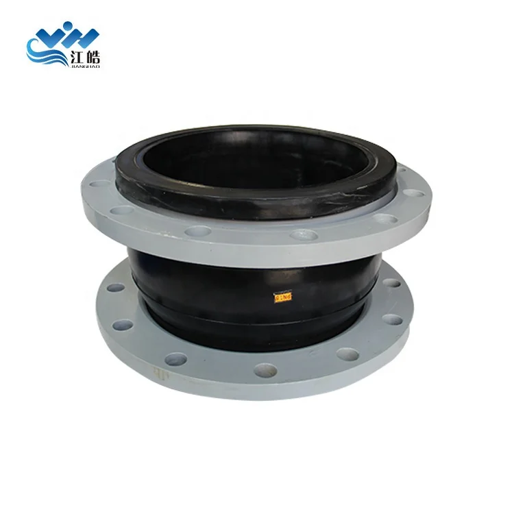 rubber expansion joint threaded union for pipeline