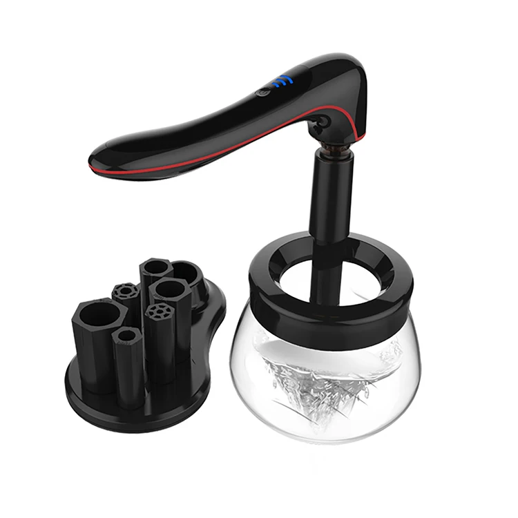 
Beauty Makeup Brush Deep Cleaning And Dryer Electric Usb Charging 3 Speeds Automatic Electric Makeup Brush Cleaner 