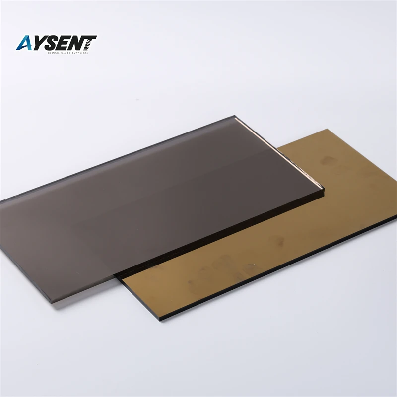 4mm-12mm Reflective Glass Commercial Residential Buildings Flat Solid Thermic Glass Low-E Bulletproof Windows Heliostat Glass