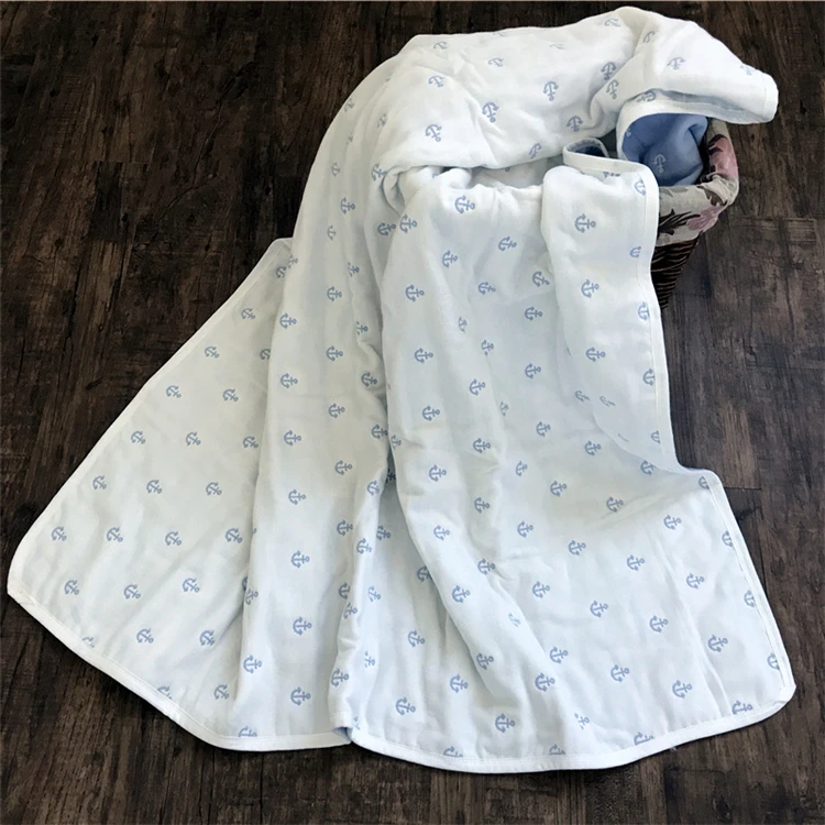 2019 New 6-layer gauze towel quilt cotton four seasons baby blanket