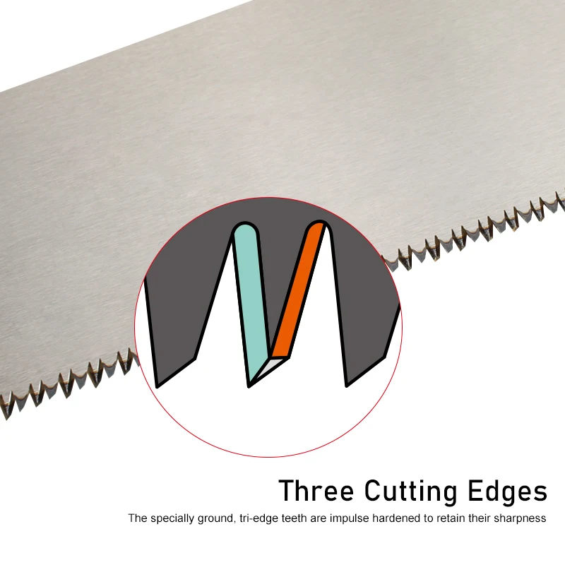 
Three Cutting Edge Replacement Steel Blade Cut Wood Fine Teeth Hand Pull Saw For Woodworking Garden Tool 
