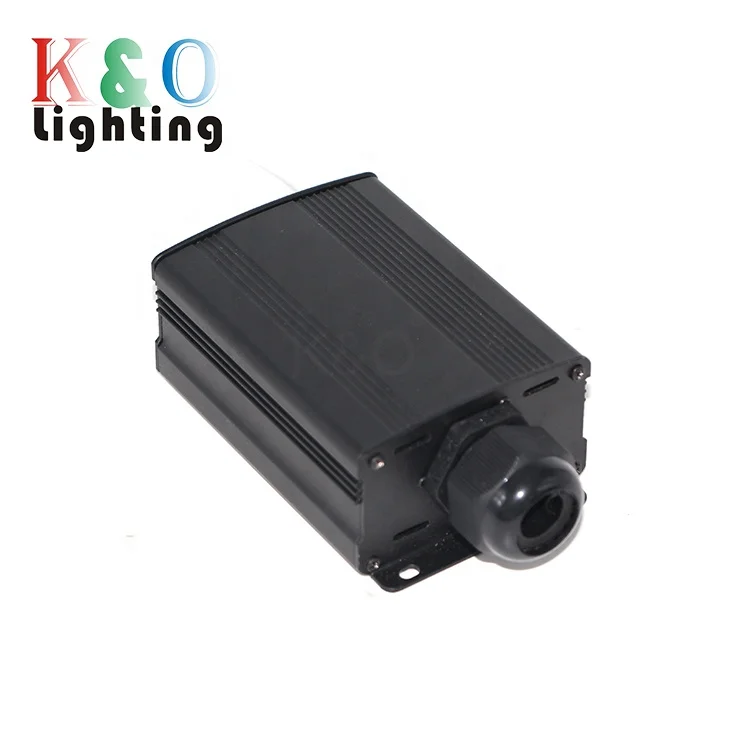 Dimmable 5W RGB LED Fiber Optic Illuminator Bedroom Starry Sky Ceiling Light