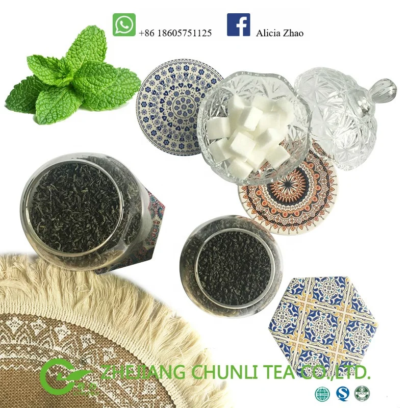 China Gunpowder 34403 Green tea Afghan  Uzbekistan market  Guizhou tea