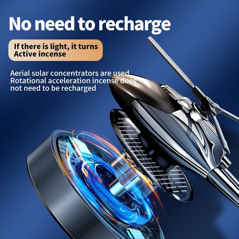 Air Freshener On Car Buy Metal Solar Power Energy Rotating Helicopter Aromatherapy Pilot Aeroplane Airplane Car Perfume Cologne