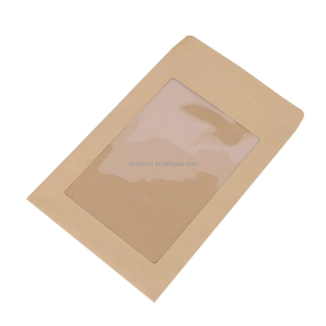 luxury envelope card envelope packaging kraft paper with window small paper envelope