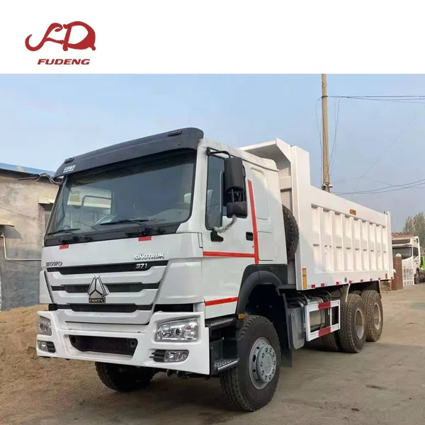 Sinotruk howo used tipper trucks for Sale Price second Hand  371 375 420hp howo truck 6x4 18 19 20cubic