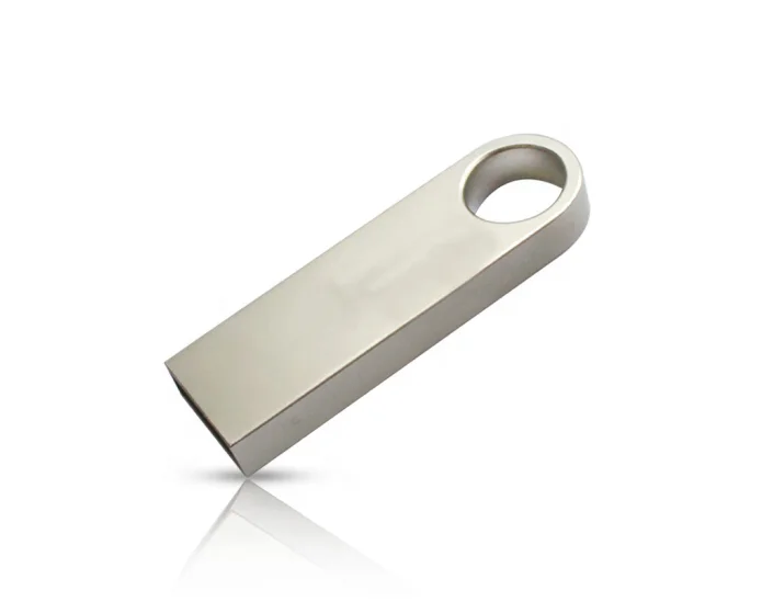  Dropshipping silver pendrive cle usb 3.0 flash drive mini metal cut style customized