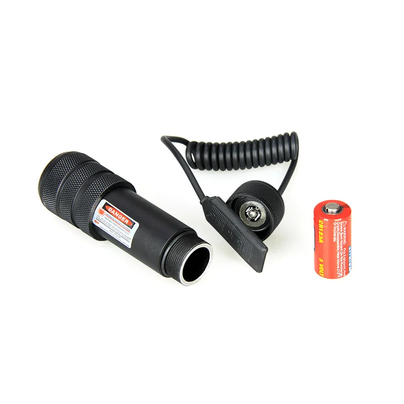 Tactical Red Dot Laser Sight With Switch Tail 20mm Mount  Laser Pointer For Hunting