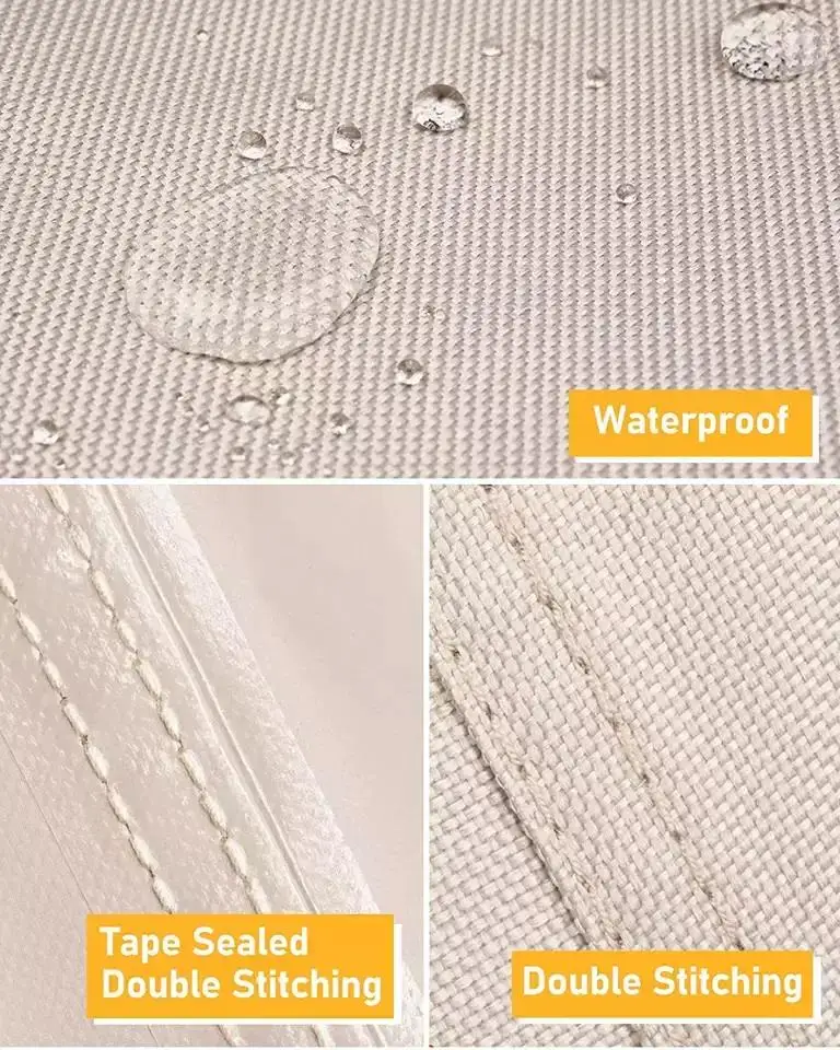 Factory Custom Size Outdoor Log Rack Cover Weatherproof Firewood Rack Cover Heavy Duty Patio Log Rack Protective Cover