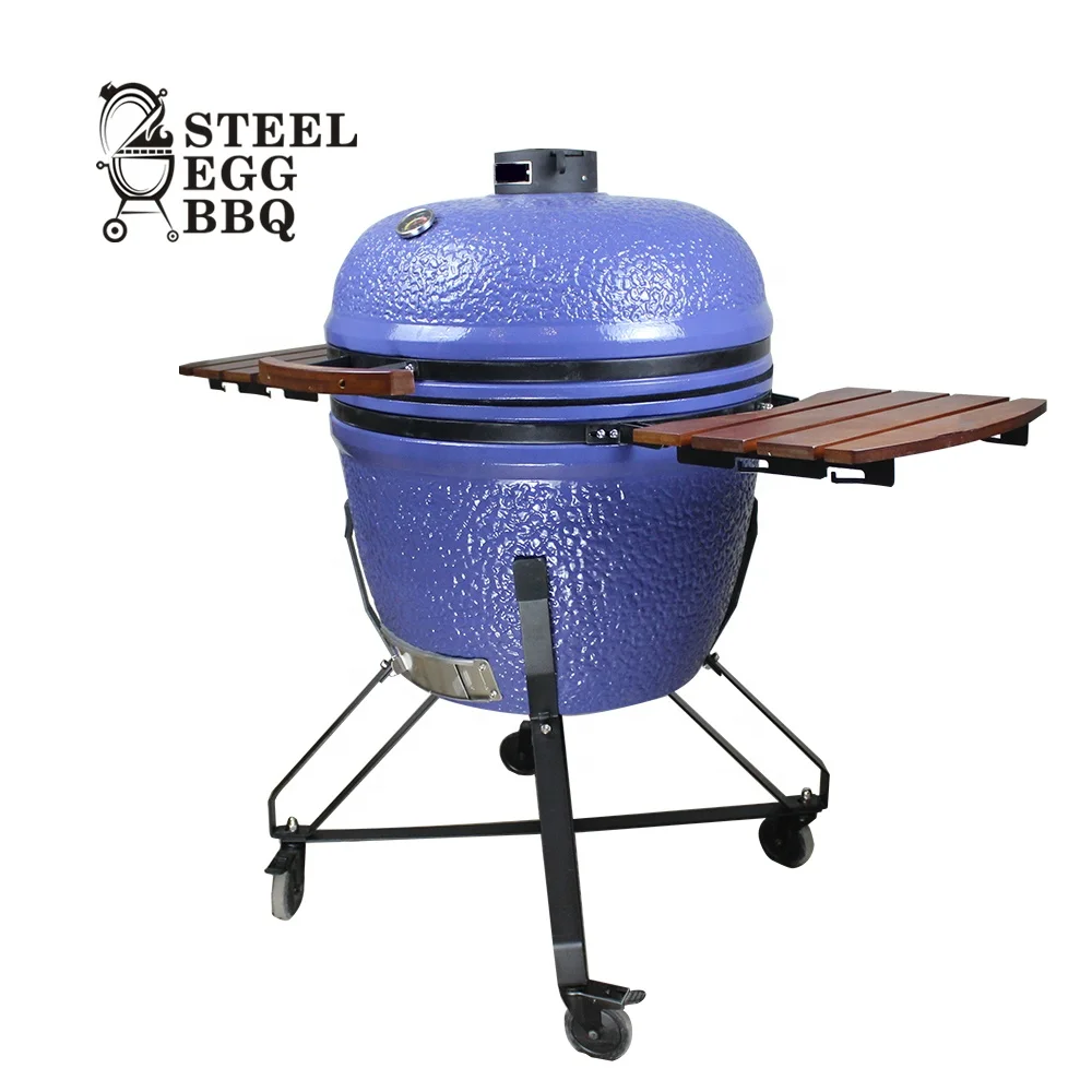 SEB KAMADO 26-дюймовое барбекю зеленое яйцо большая уличная кухня керамическая камадо