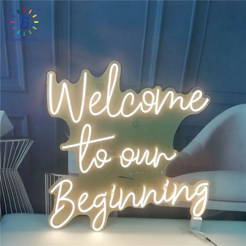 China Factory Bacardi Clear Neon Signs Drug