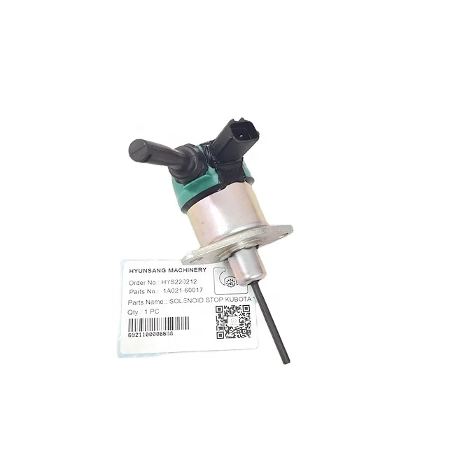 Электромагнит для экскаватора 1A021-60017 Hyunsang электрозапчасти 1A021-60013 1A021-60015 KX121