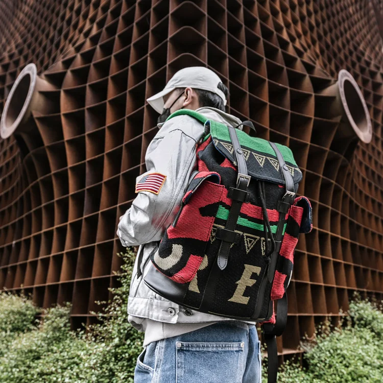 Wholesale Custom Blanket Work Backpack Tapestry Travel Backpack