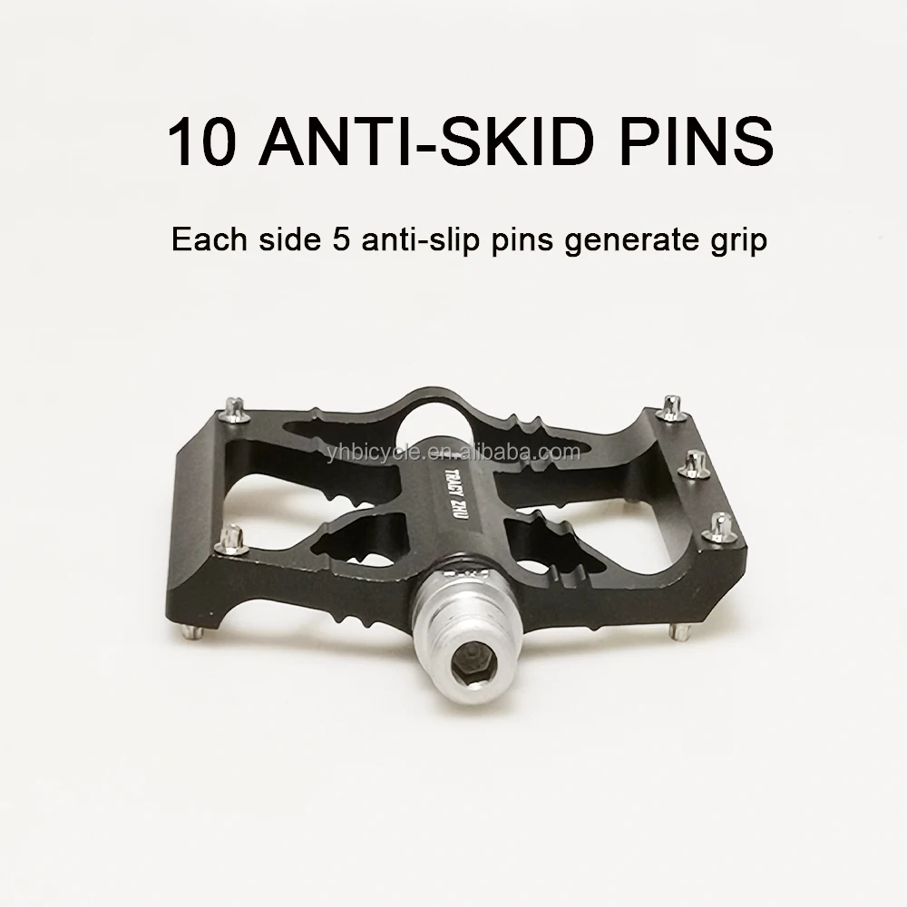 CNC Aluminium Alloy Bicycle Pedals DU Bearing MTB Pedals Non-slip Bike Parts