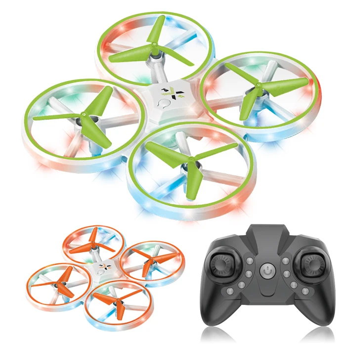 Cheap Price Mini Lights Show Rc Quadcopter Aircraft Remote Control Dazzling Colorful Led Lights Drone For Kid