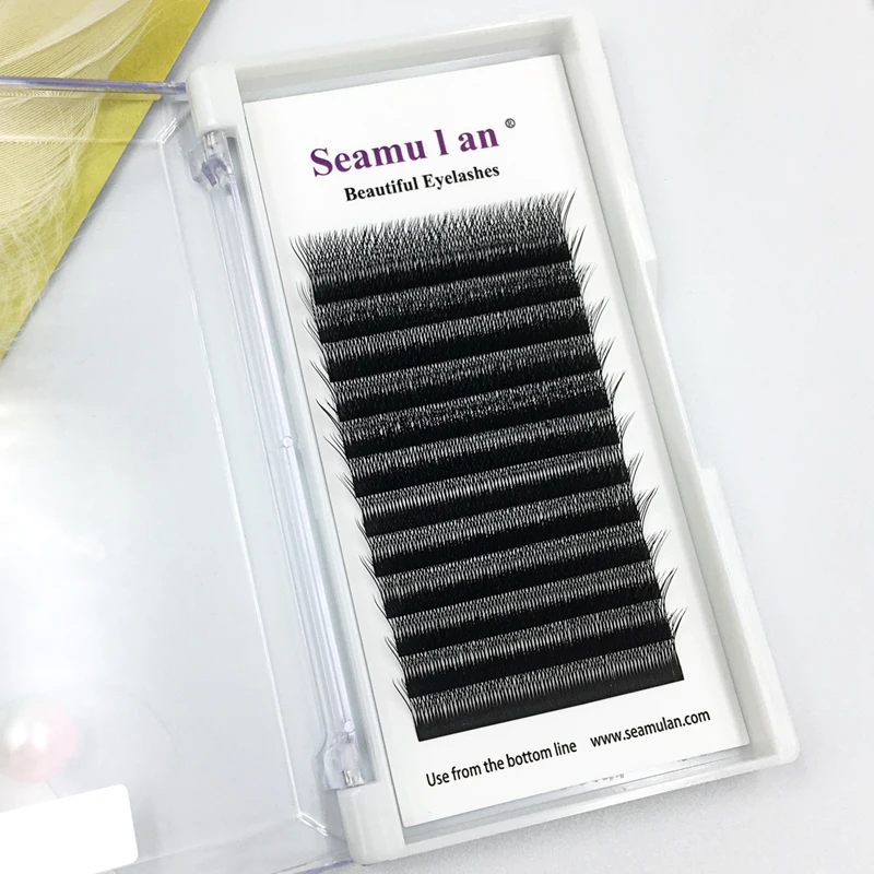 
Customizable Customized Handcraft Fan Bulk Cluster Lashes Eyelash Eyelashes Ww Korea Individual China Vendor Packaging Hand Made 