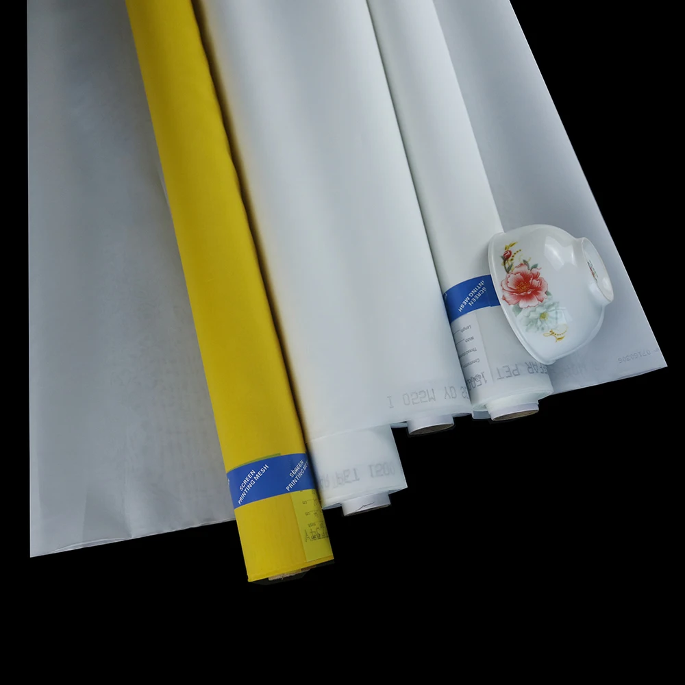 Quality Polyester Screen Printing Mesh textile fabric factory trade