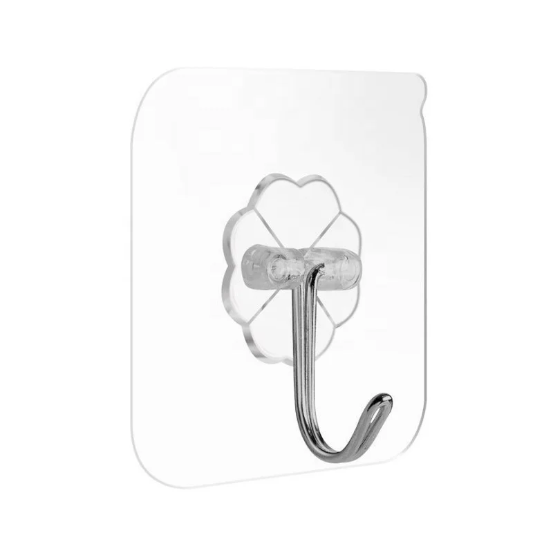 Strong Transparent Suction Cup Sucker Wall Hooks Hanger For Sport Entertainment Kitchen Bathroom Seamless Wall hanging hook