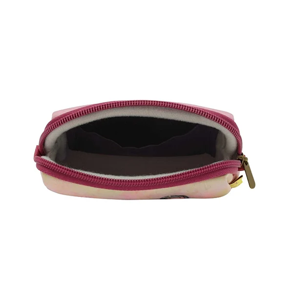 Soft change purse coin bag neoprene handbag small