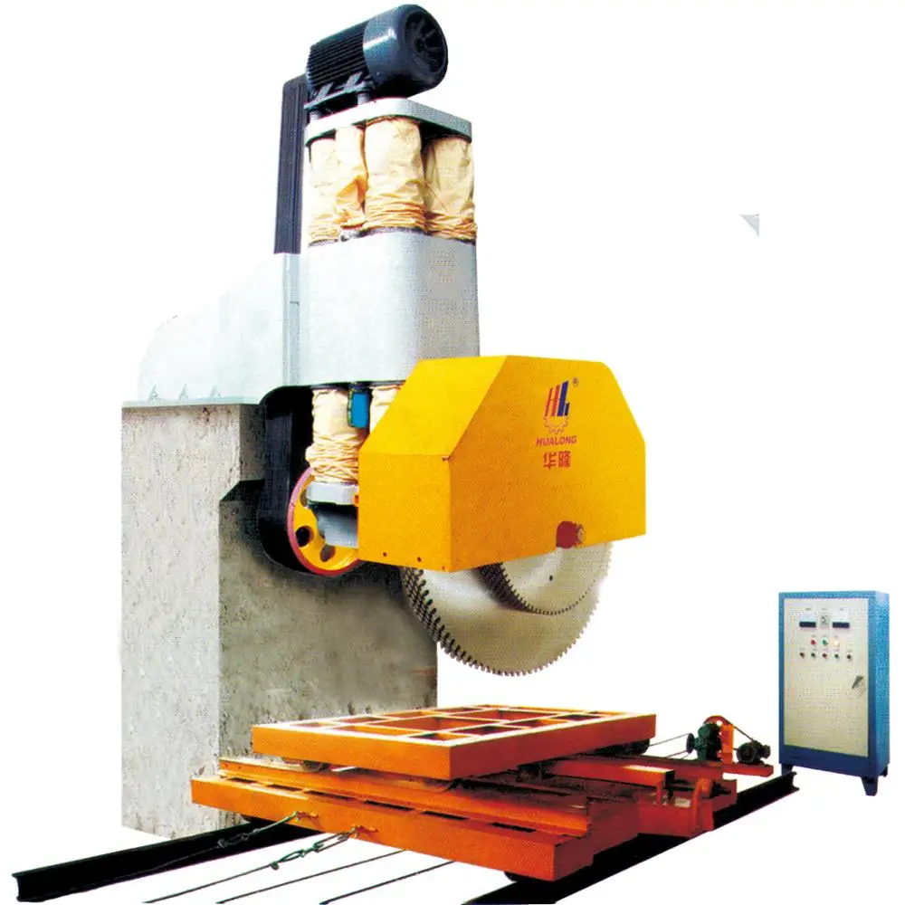 HUALONG stonemachinery HLDQ-1600, гидравлический подъемник, большая машина для резки твердого камня с несколькими лезвиями для продажи