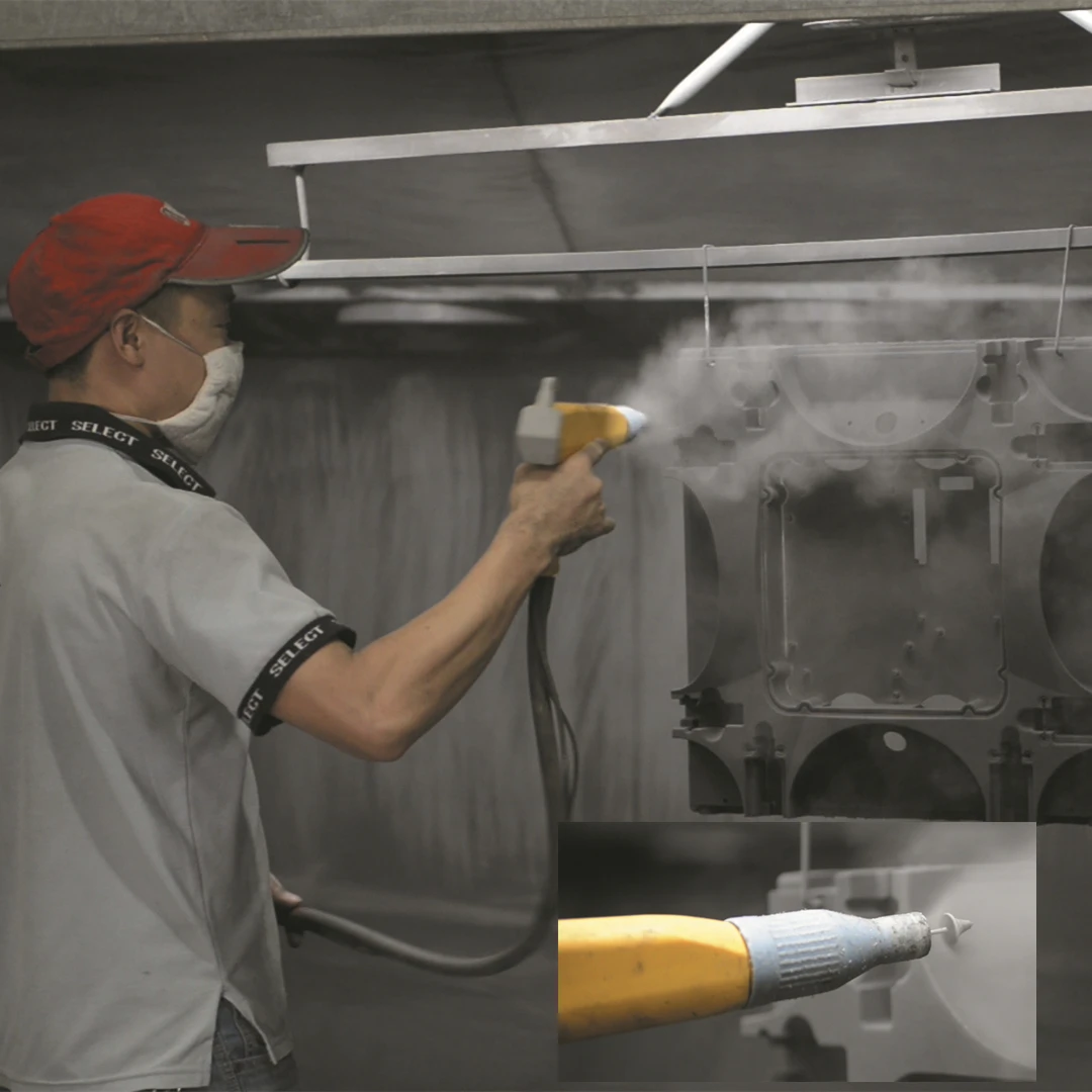 Dber лабораторная машина для нанесения порошкового покрытия металлической поверхности