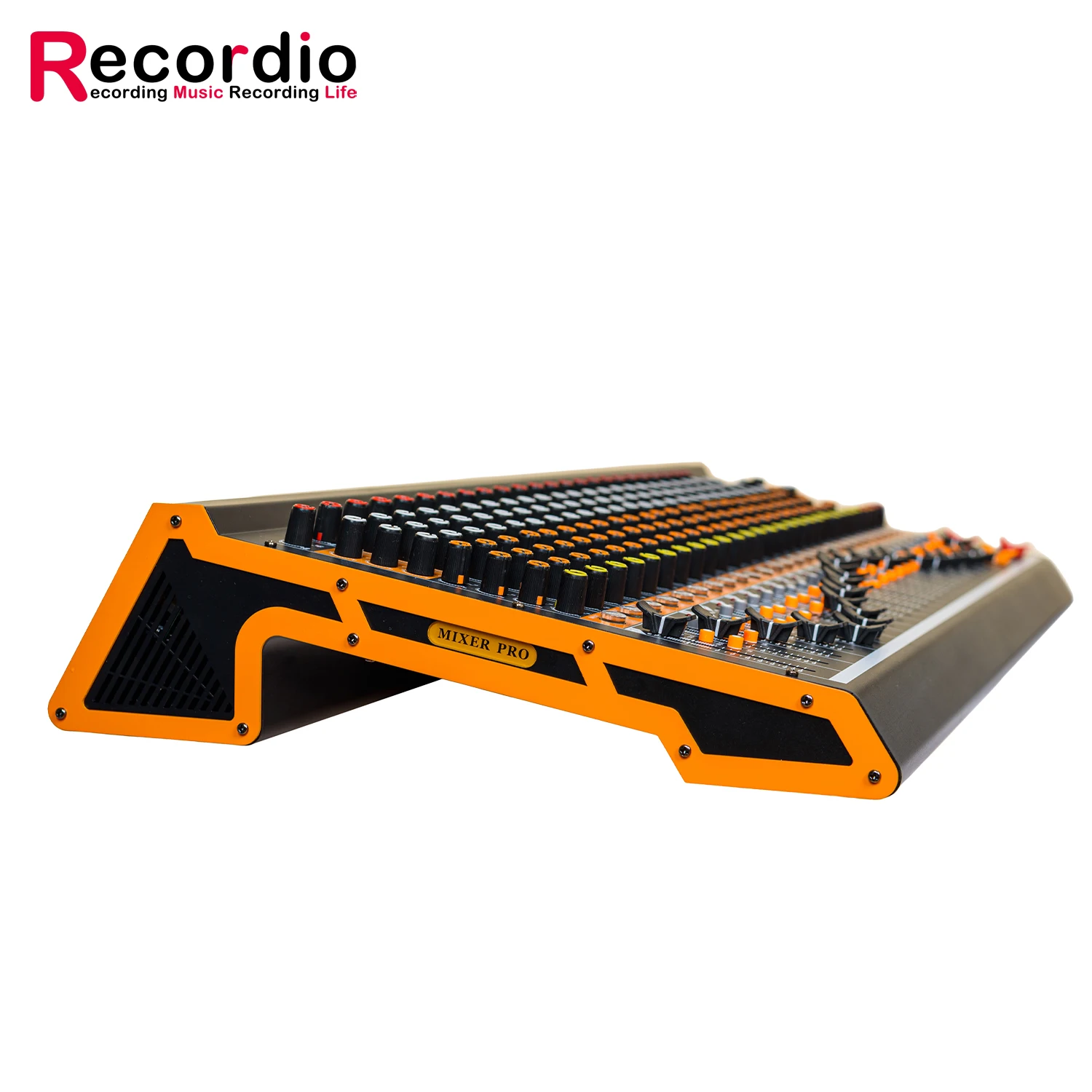 GAX-MV12 Professional Mixing Console Dual 7 Band Equalizer With Mute Switch for Each Channel