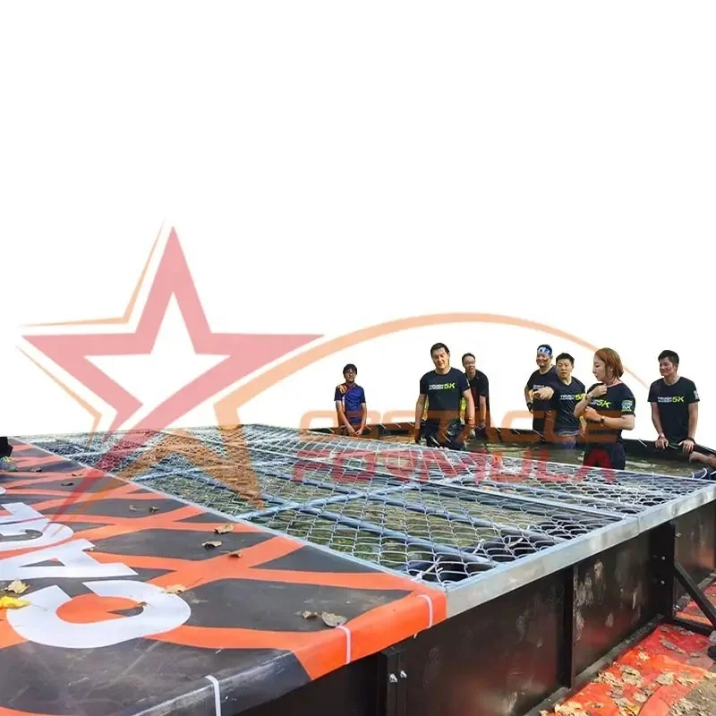 Manufacturers outdoor commercial Obstacle Course water sport park prefab Swimming Pool Games