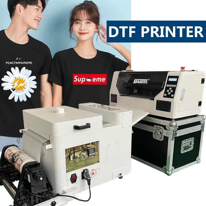 Latest upgrades T-shirt printing machine A3 SIZE 30CM EPS XP600/I1600 high accuracy easy for start-up owners