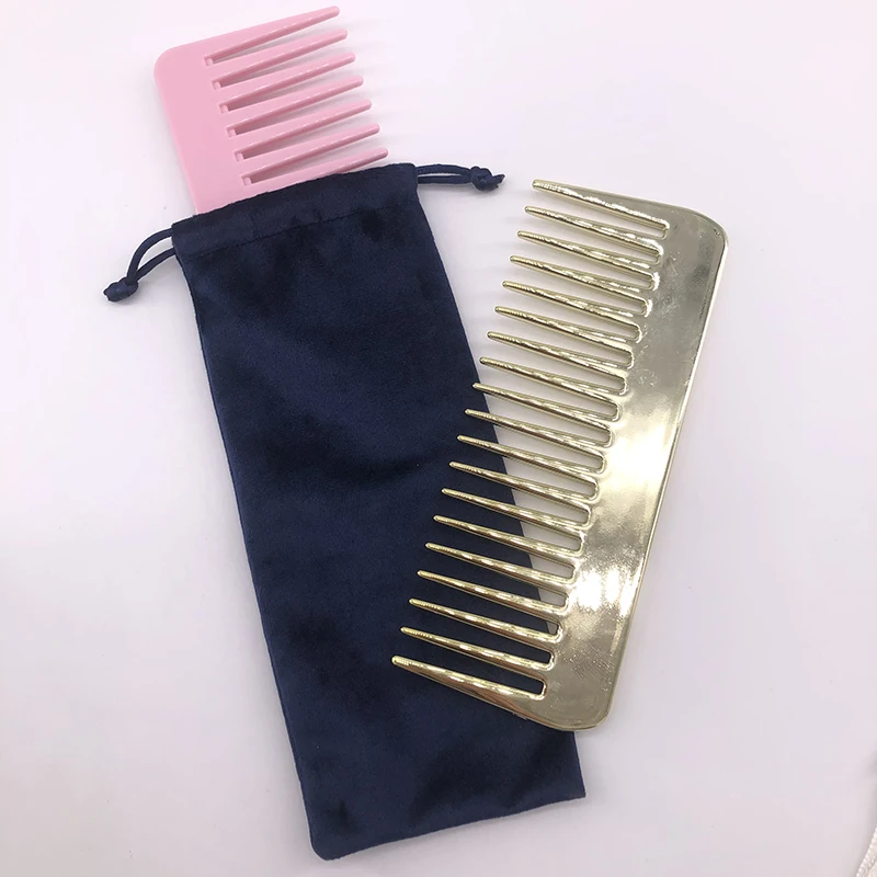 
High Quality Durable Anti-static Hair Comb Wide Tooth Plastic Comb 