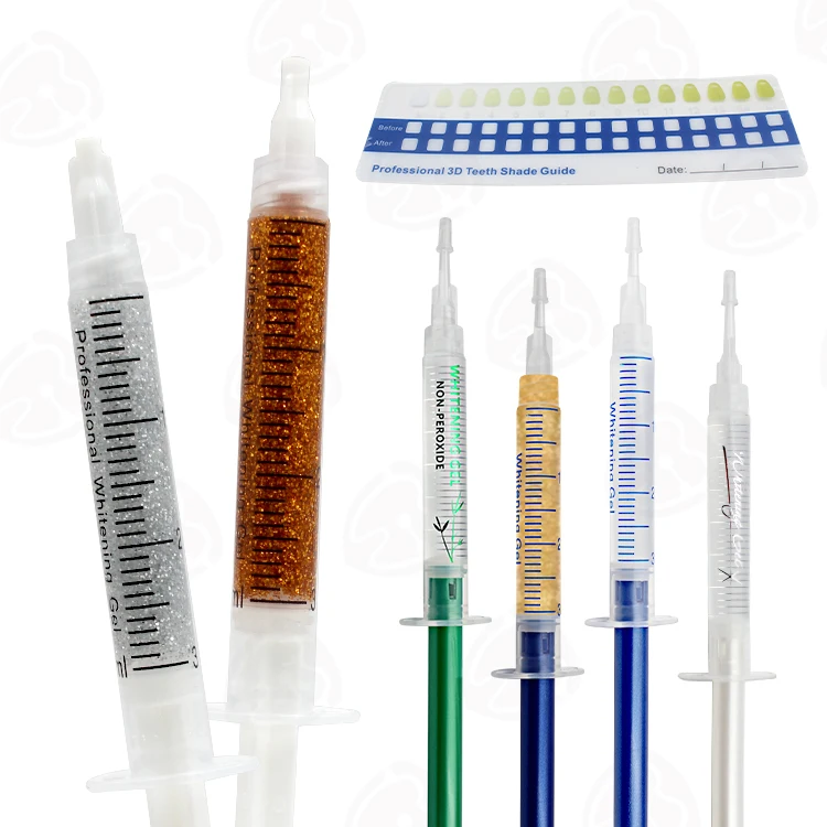 Professional Wholesale 16% 17% 35% 38% 44% Hp Hydrogen Peroxyde Carbamide Bleaching Dental Tooth Laser Teeth Whitening Gel