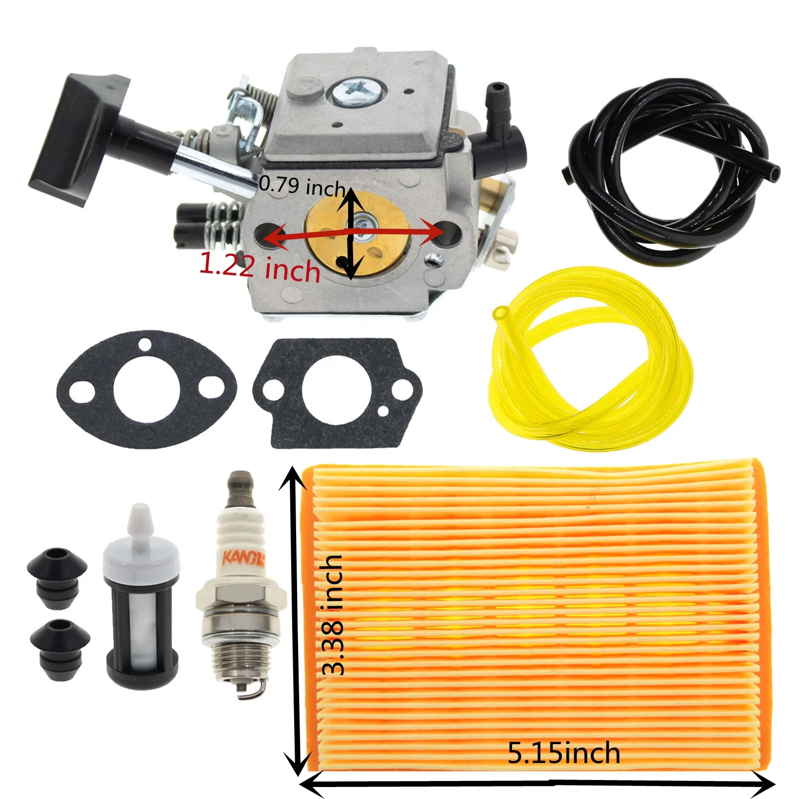 Walbro HD-4A HD-4B HD-13B CARB Carburetor Replace For St ihl BR320  SR380 SR400 BR380 BR400 Backpack Blowers OEM 4203-120-0603