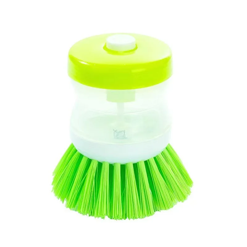 2022 hot sell Wash Pot Brush New Home Kitchen Washing Utensils Pot Dish Brush With Washing Up Liquid Household Cleaning