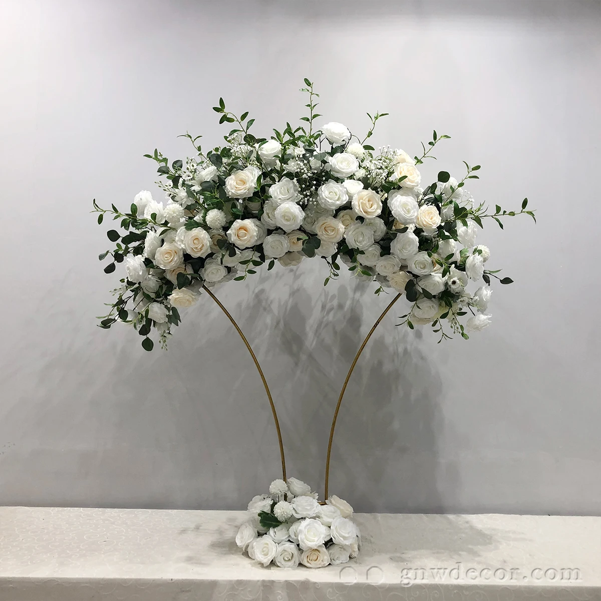 Hot DIY Decorative Artificial Rose Silk Hydrangea Events Party Centerpiece Table Wedding Flower Ball