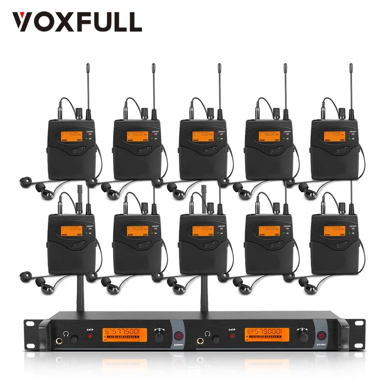 Voxfull DM2000 2 канала в ухо сценический монитор профессиональный беспроводной
