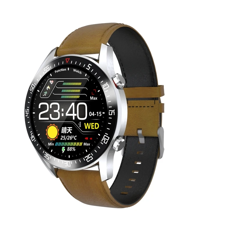 High price ratio 1.3 inch full circle touch screen sports watch for men