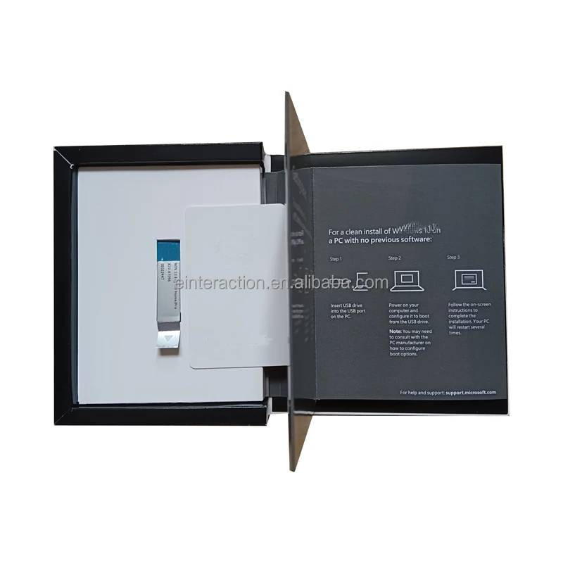 Lifetime Win 10/11 Pro USB Box 100% онлайн Активация 11 профессиональная Лицензия с быстрой доставкой 10 ключ FPP