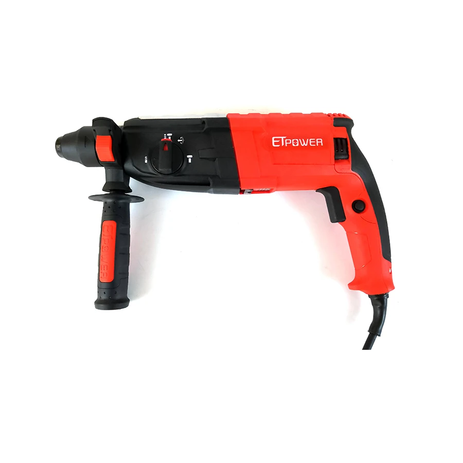1000W 28mm Sds-plus Rotary Hammer Spare Parts Interchangeable Machine with Chisels for concrete