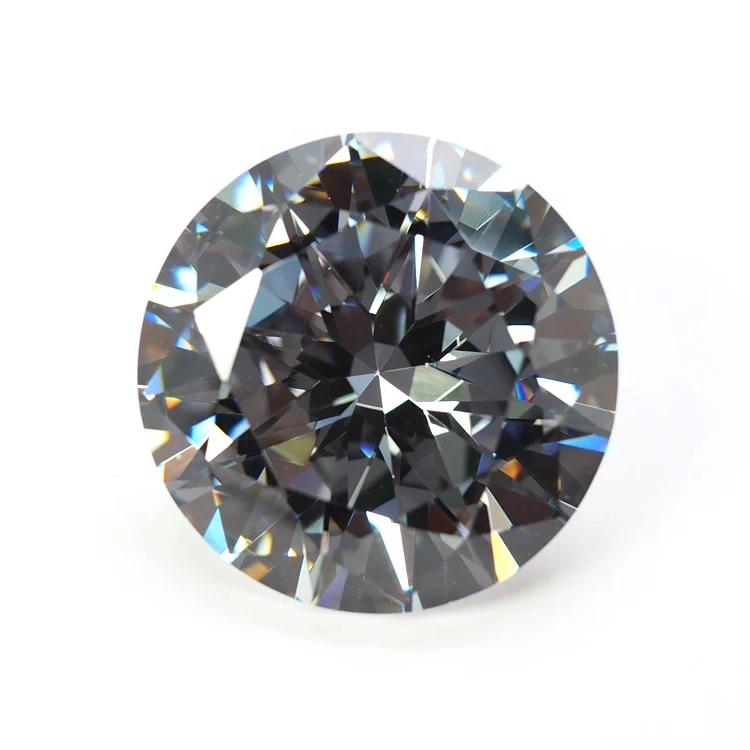 Wuzhou Wholesale round brilliant cut white cubic zirconia