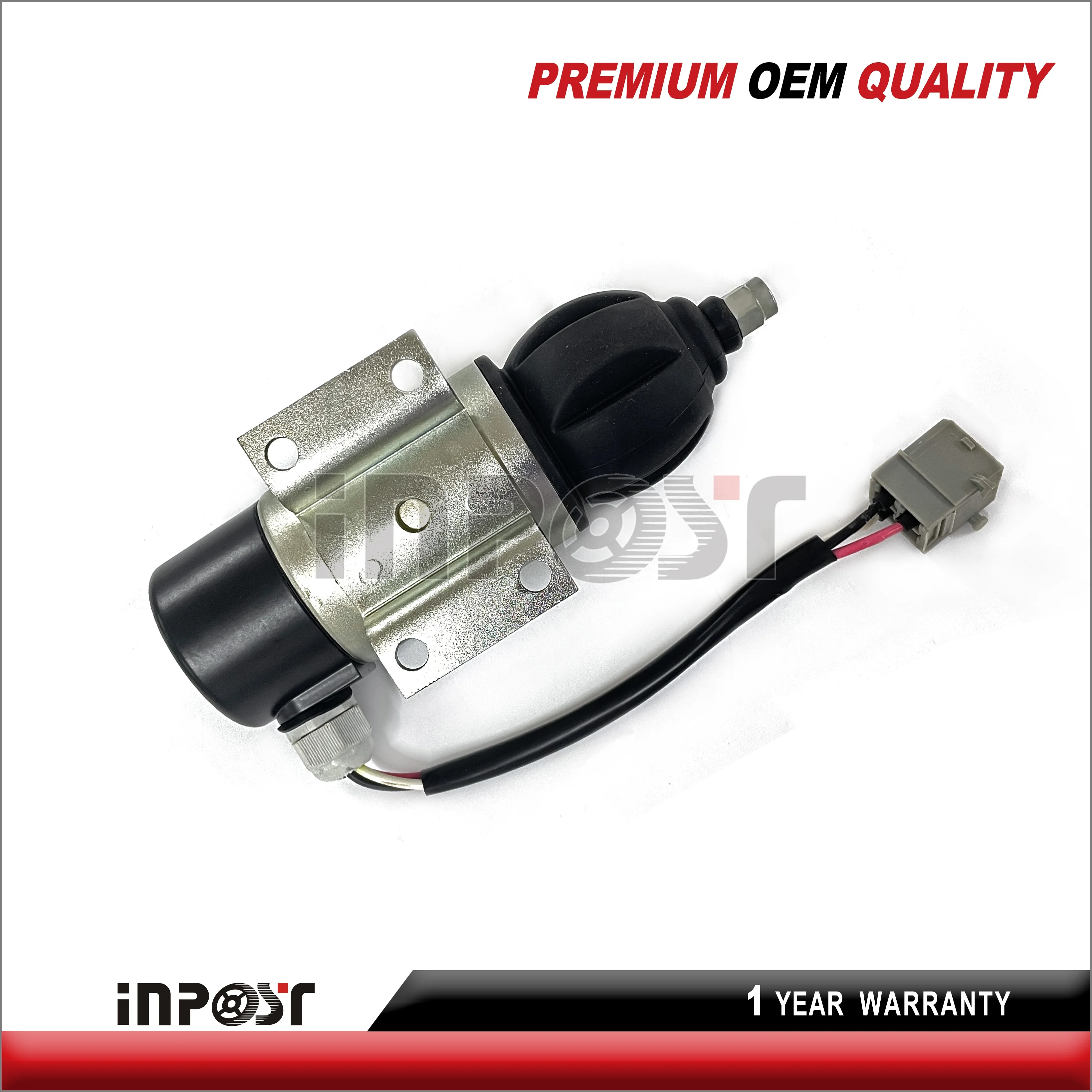 12V Stop Solenoid Valve  859079 872826 Fit For Perkins Volvo Engine Fuel Shutoff Solenoid 849370