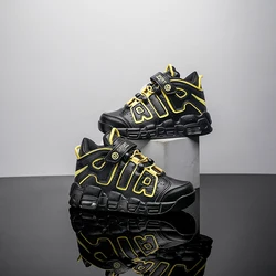2021 Wholesale Boys Sneakers Basketball Shoes Kids Boots Casual Sports Sneakers