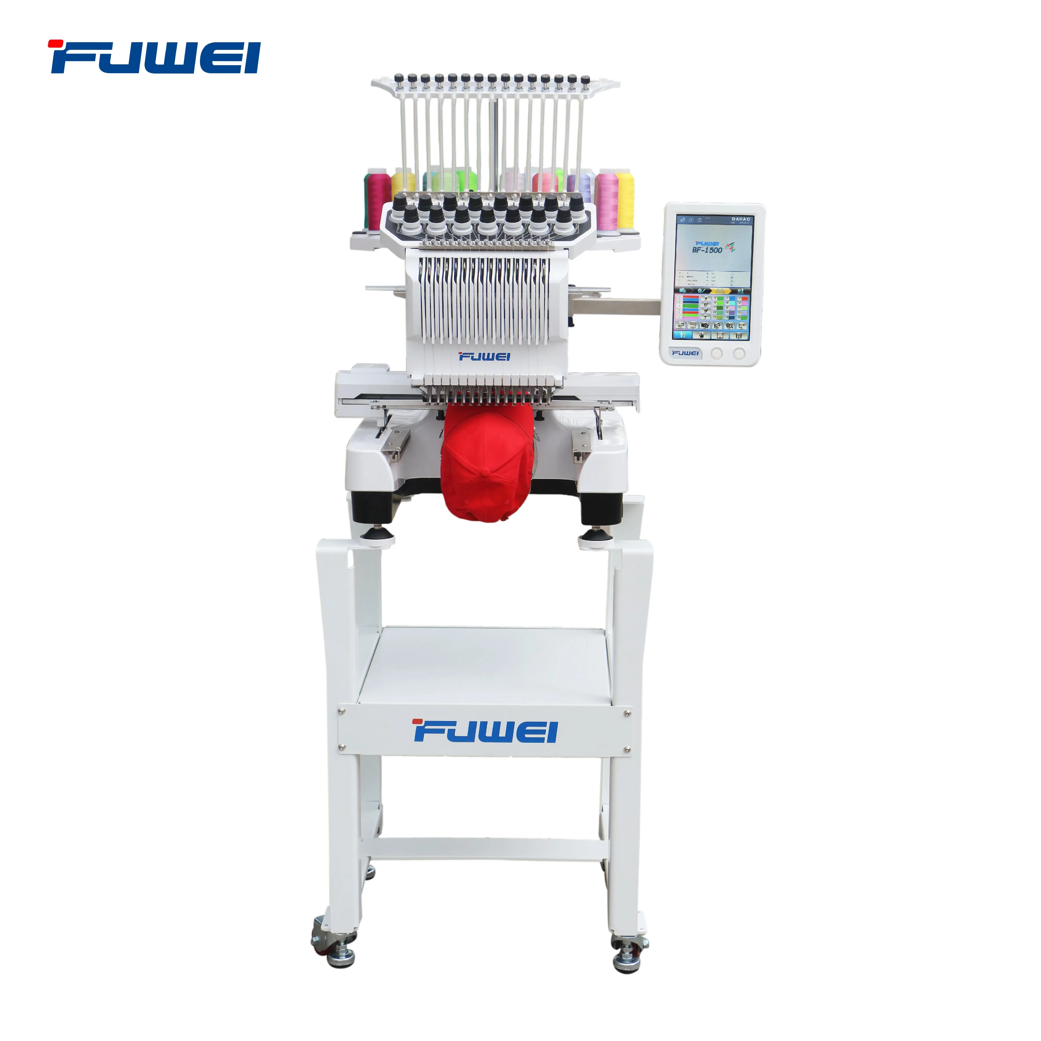 FUWEI 2022 newest big embroidery area high quality single head lembroidery machine same FUWEI brand