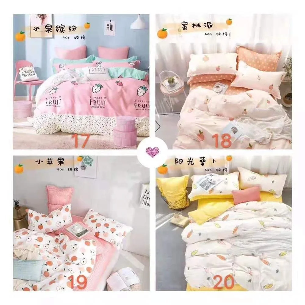 
100% polyester disperse printing bed sheet fabric 