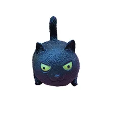 DS701 Pinch Cat Pet Toys Decompression Big Face Angry Cat Flour Vent Ball Pinch Squeeze Toys Animal Cat Stress Relief Toys