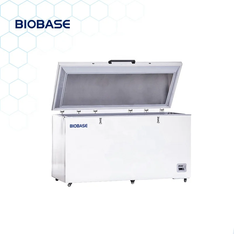 BIOBASE 485L Horizontal Type -40 degrees Freezer Laboratory refrigerator for vaccines blood products biological samples