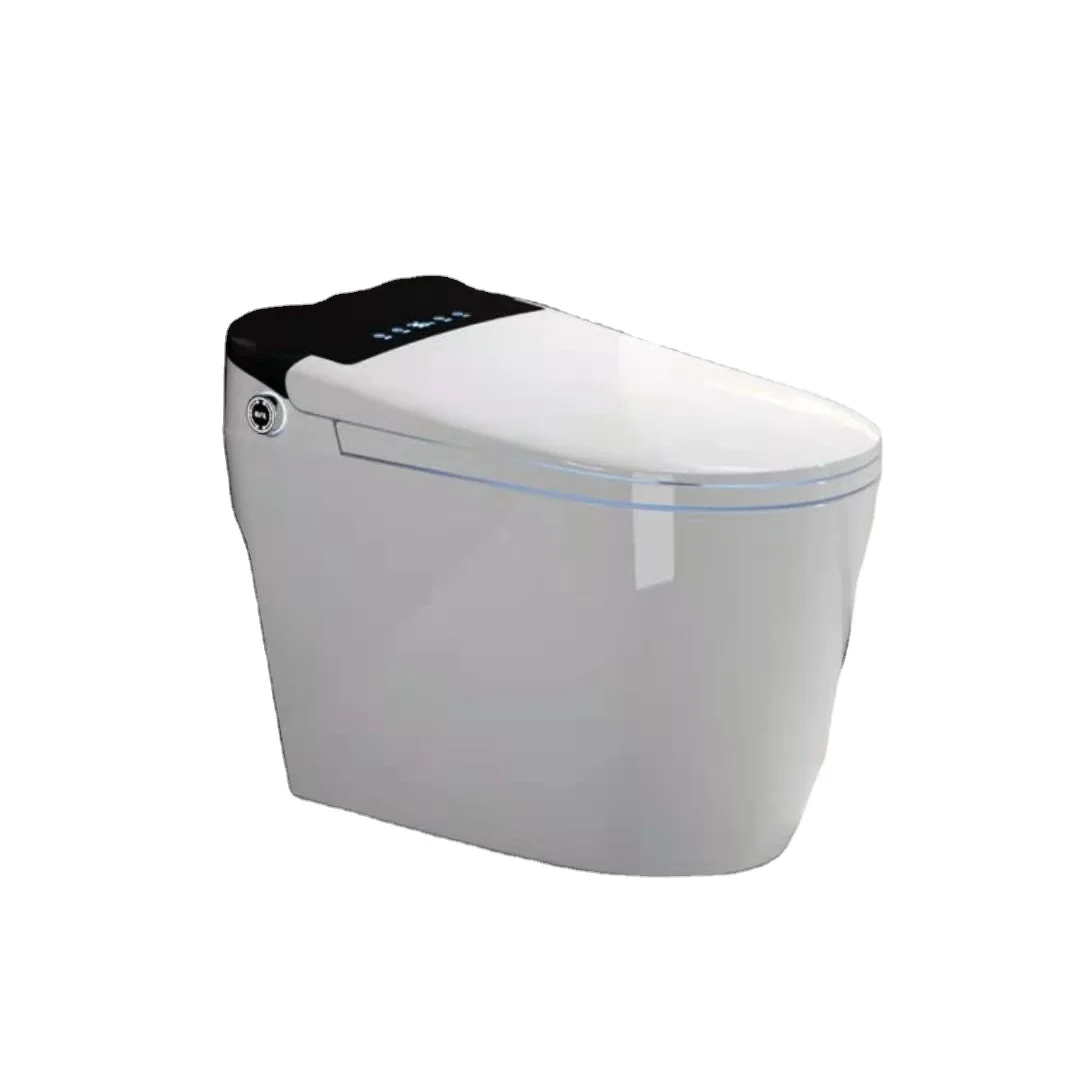 
ceramic dual flush modern one piece toilet Smart toilet with Automatic flushing in bathroom 