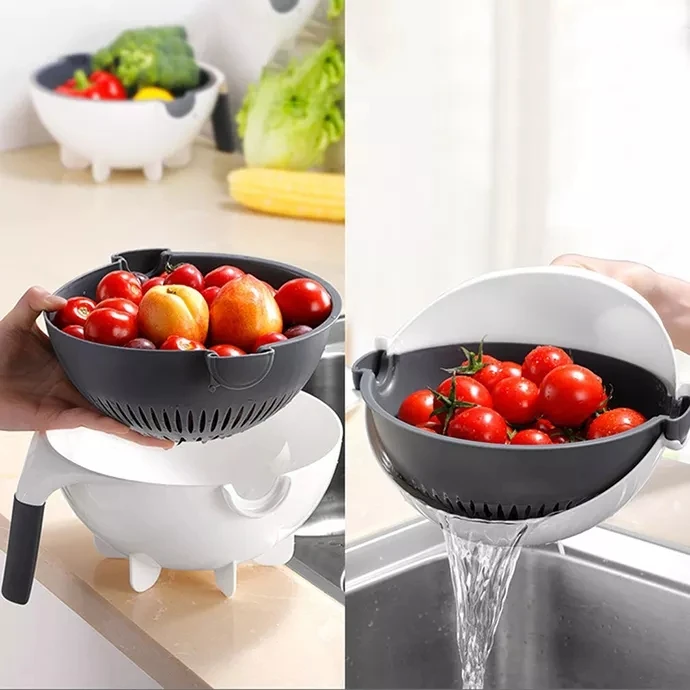Multi-function Chopper 9 in 1 Slicer Vegetable Potato Carrot Onion Grater With Strainer Vegetable Cutter Kitchen Accessories