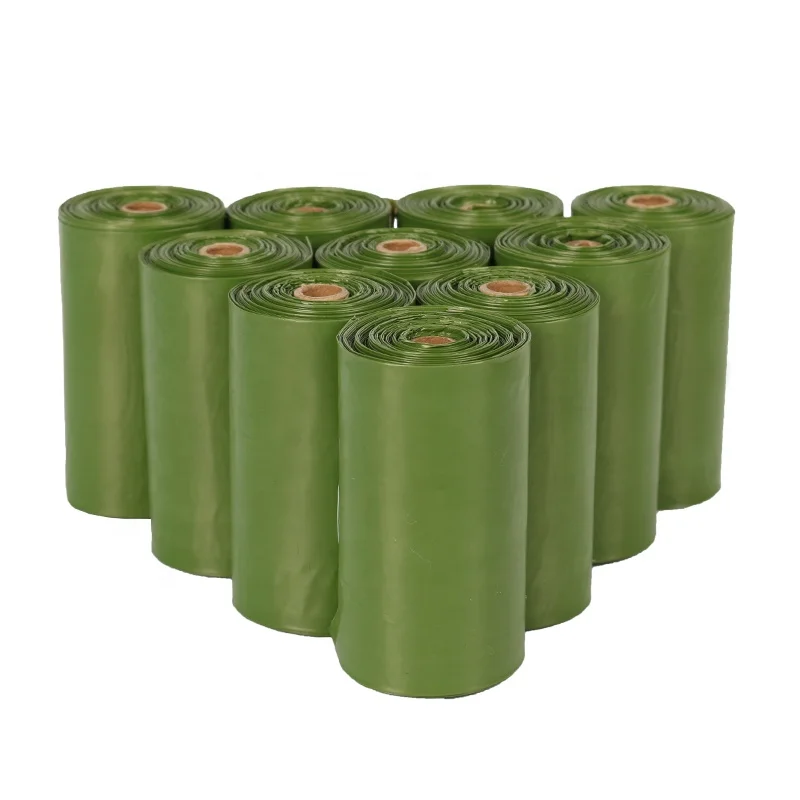 
Biodegradable dog poop bags with dispenser, Biodegradable pet waste bag 